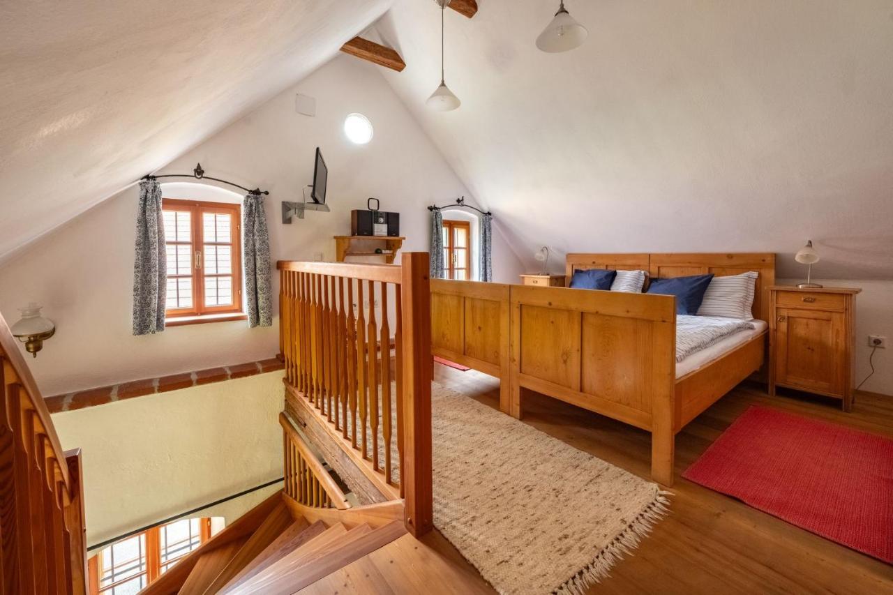 Landlust-Ferienhaus Am Rosenhof ฮาร์ทแบร์ก ภายนอก รูปภาพ
